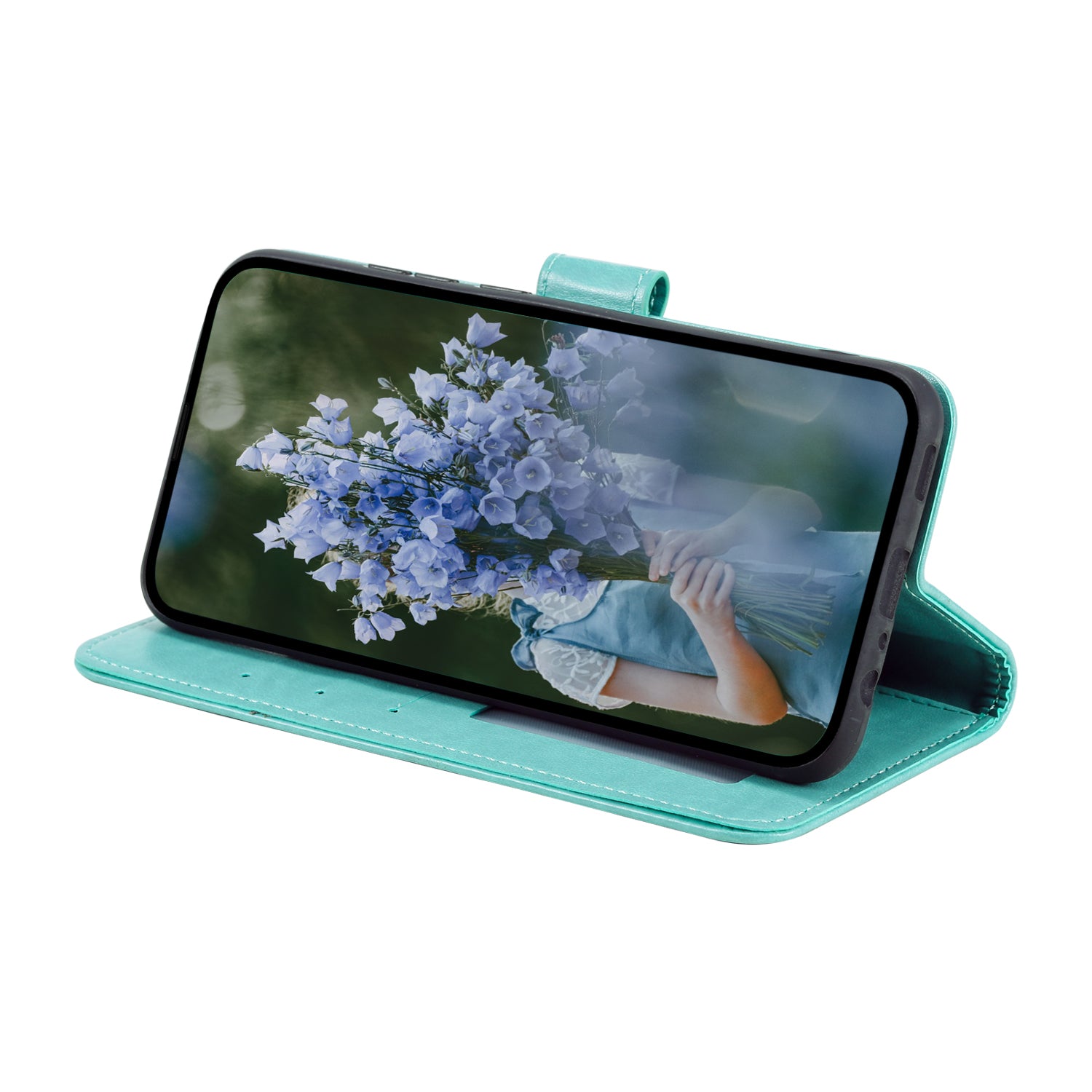 For Nokia C31 4G Mobile Phone Shell Imprinted Mandala Flower Pattern Wallet Stand Phone Cover Case with Strap For Nokia C31 4G Mobile Phone Shell Imprinted Mandala Flower Pattern Wallet Stand Phone Cover Case with Strap